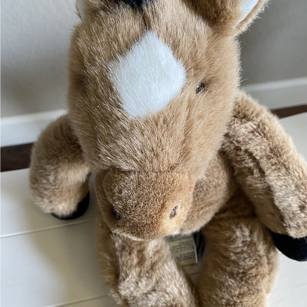 Build-A-Bear Brown and White Horse Plush